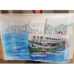 Chiffon scarf Star Ferry...