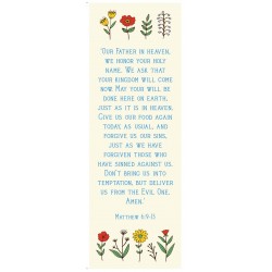 Woven bookmark with Bible...