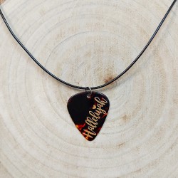 Guitar Pick Necklace with...
